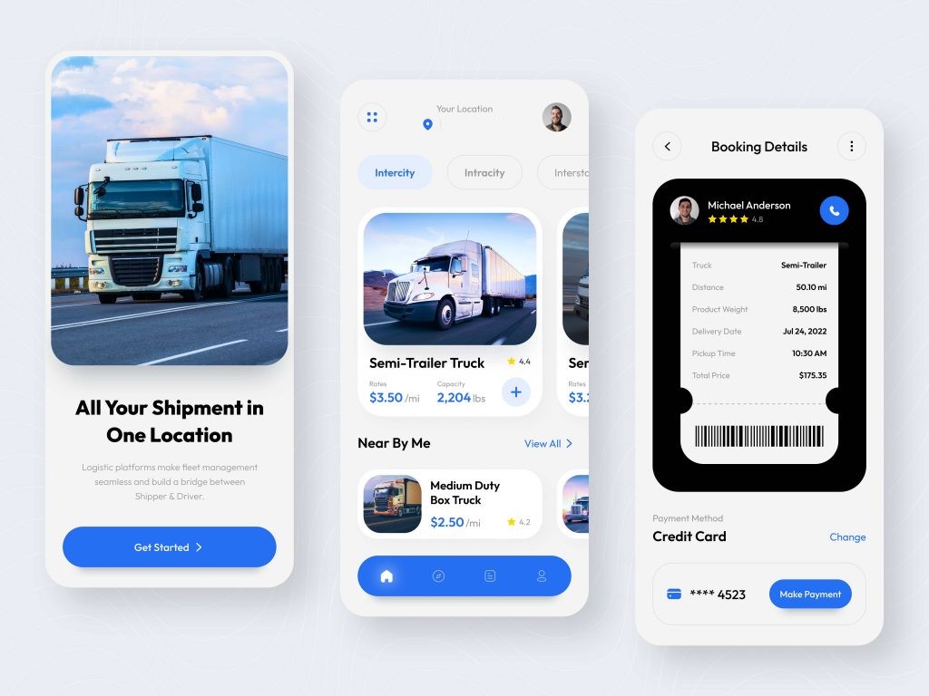 Logistika mobil ilovasi